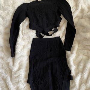 Jonathan Simkhai 2 piece cocktail outfit